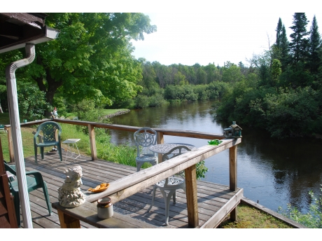 Fife Lake Mi Vacation Rental A1 Manistee River Cabin